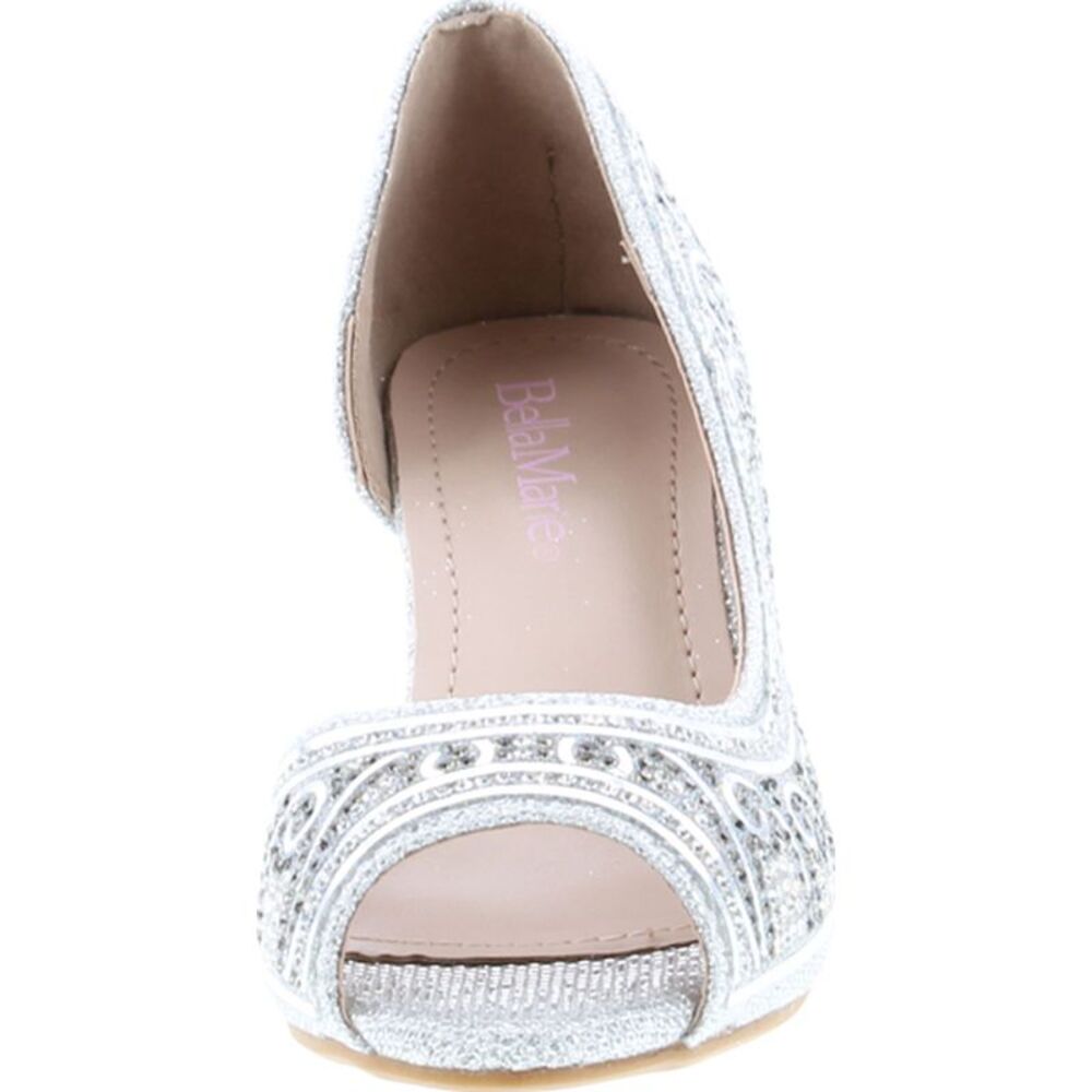 Bella Marie Truly-5 Silver ChildG sandals 12 NEW - Picture 8 of 8